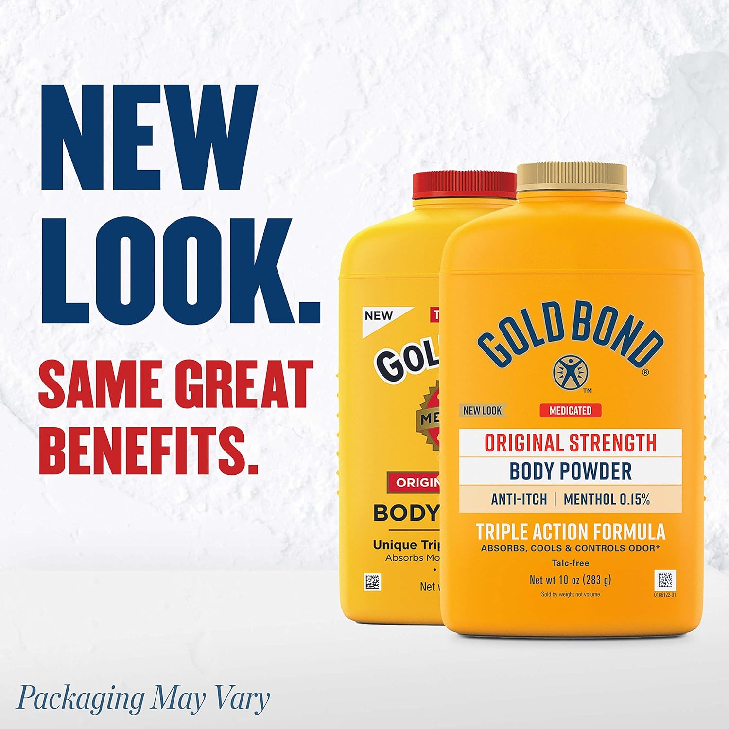 Gold Bond Medicated Original Strength Body Powder, 10 oz., Talc-Free, Anti-Itch, Absorbs & Cools - 24hrsmart